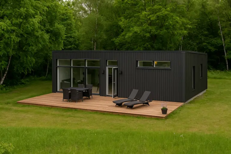 Billede af et sommerhus