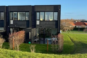 Billede af et enderækkehus